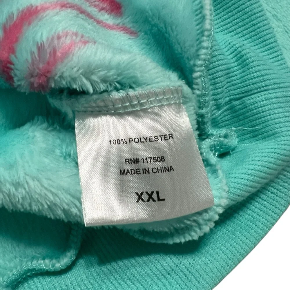 Disney XXL Girls Fuzzy Princess Sweatshirt